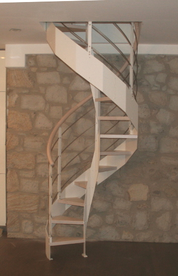 scala elicoidale tonda