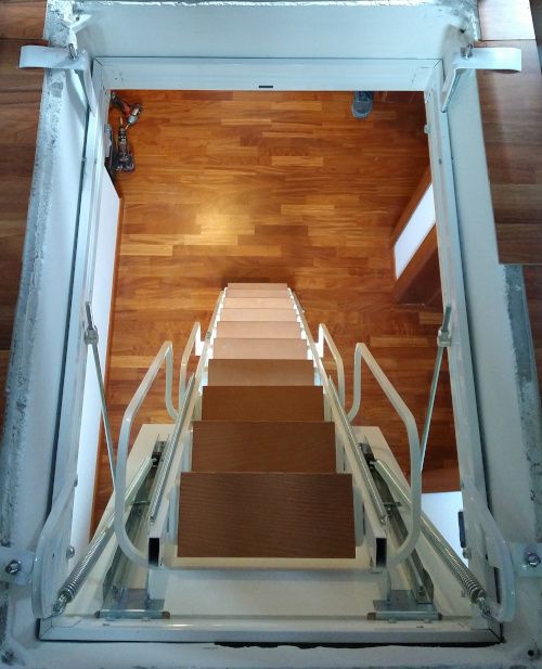 scale retrattili a 3 elementi gradini legno scala a tre elementi con gradino legno