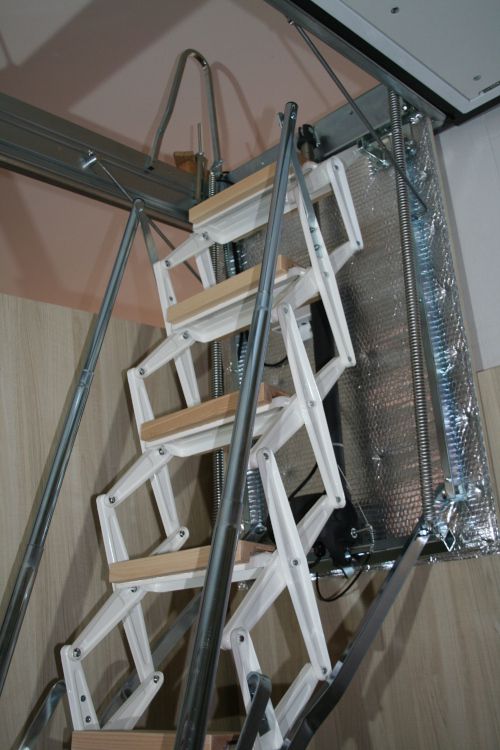 scala a scomparsa elettrica scala retratile motorizzata