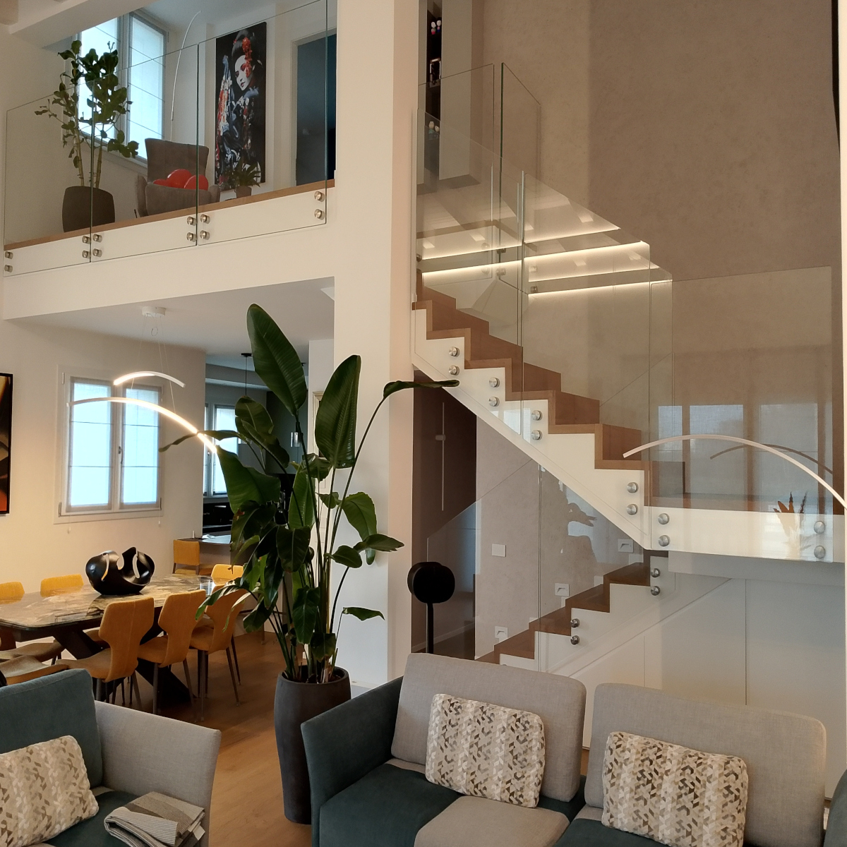 ringhiera vetro i