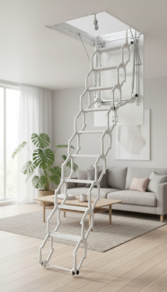 scala retrattile plus pantografo aa
