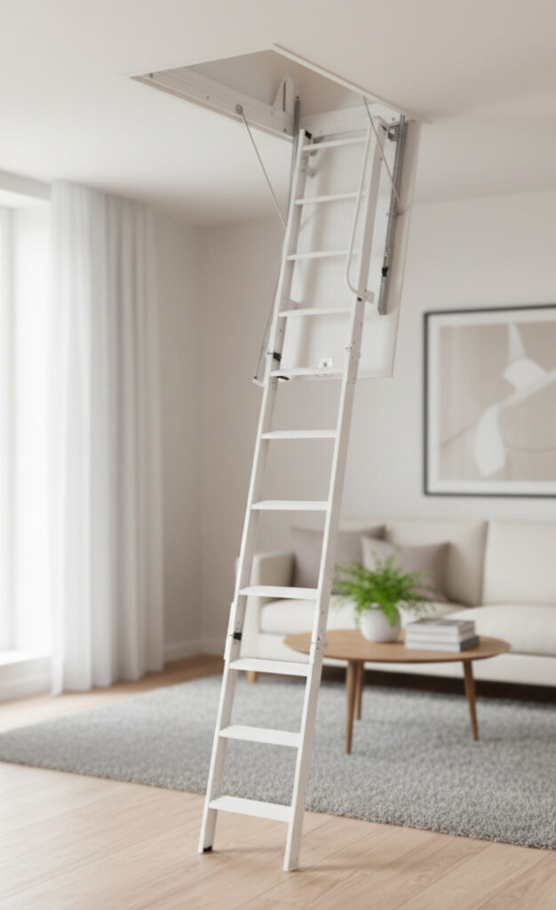 Scala retrattile plus rigida