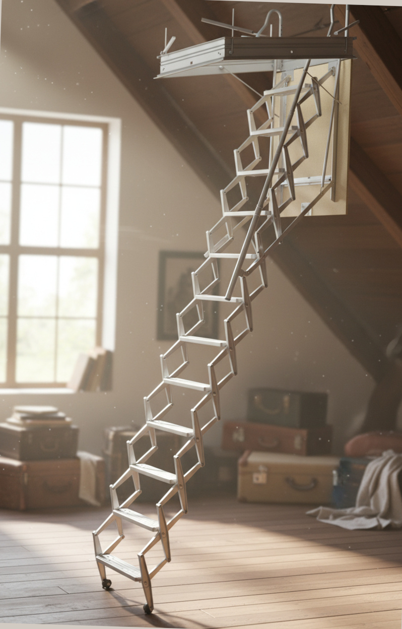 Scale retrattili soffitto pantografo