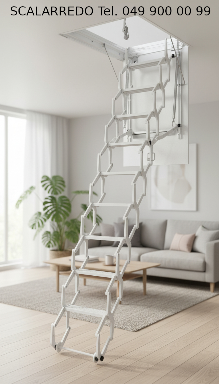 scala retrattili soffitto plus