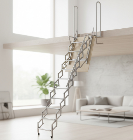 scala retrattile sopplaco a