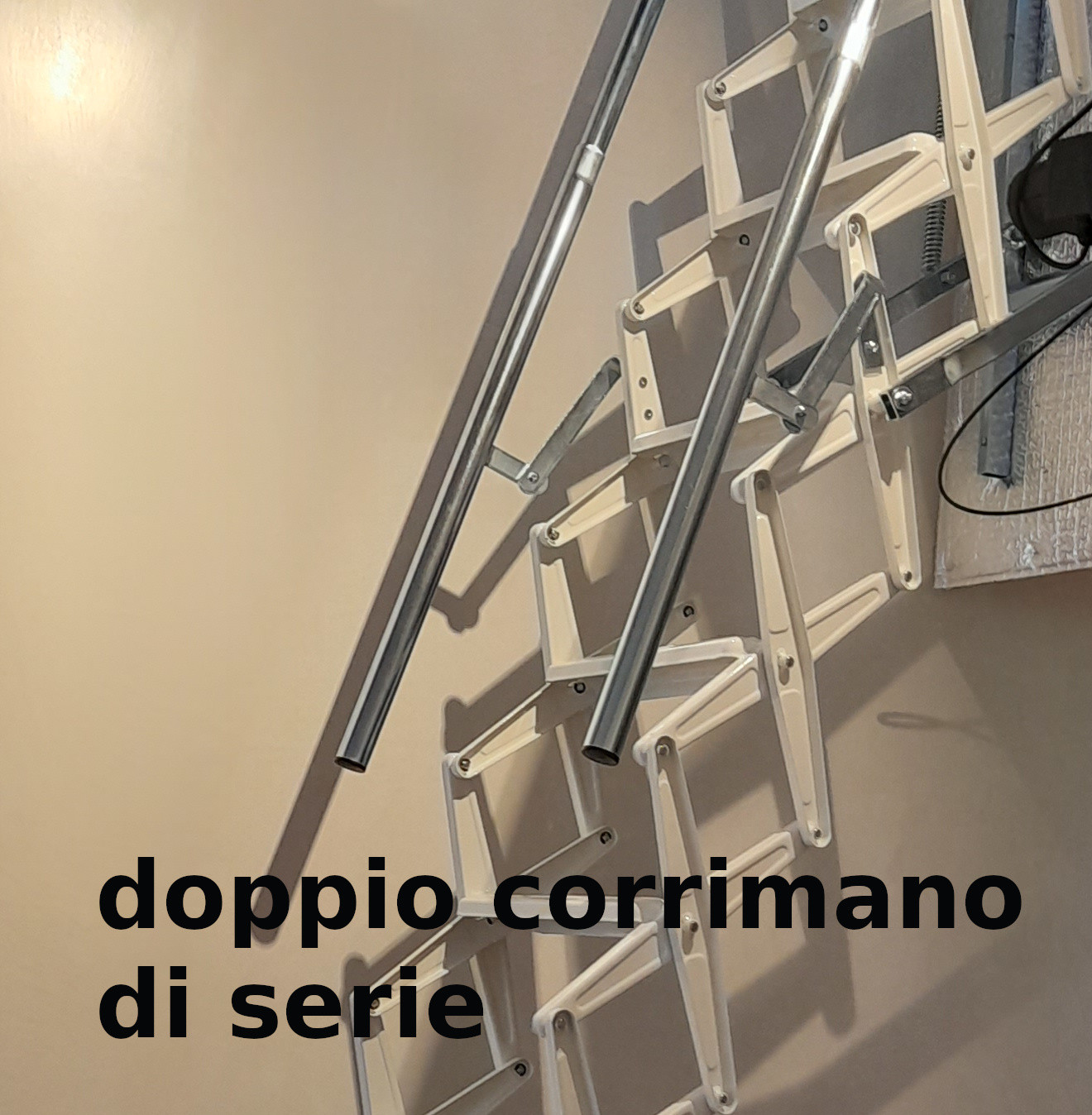 scale retrattili motorizzate 60x130