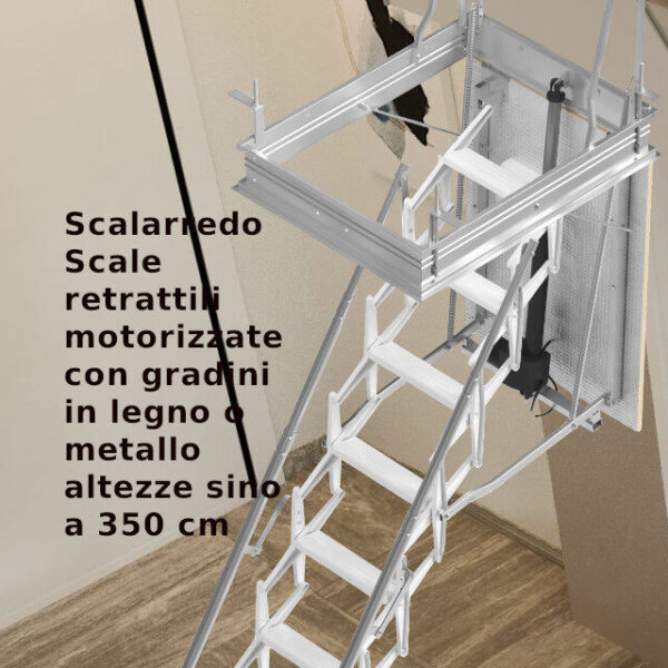 Scale retrattili motorizzate