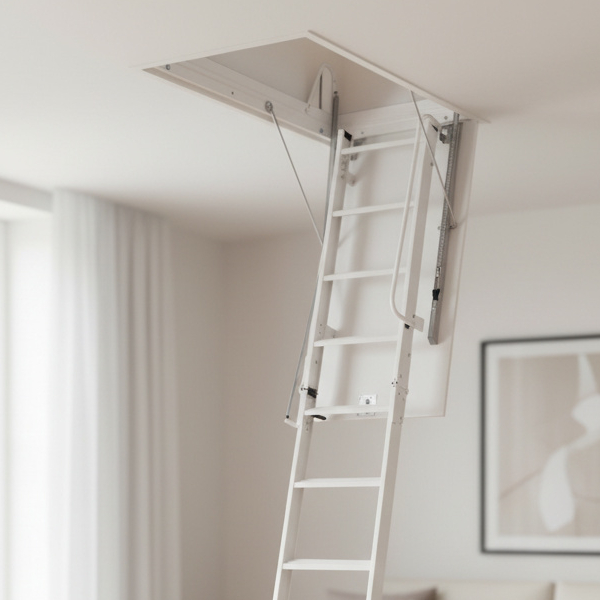 Scala retrattile per soffitta rigida
