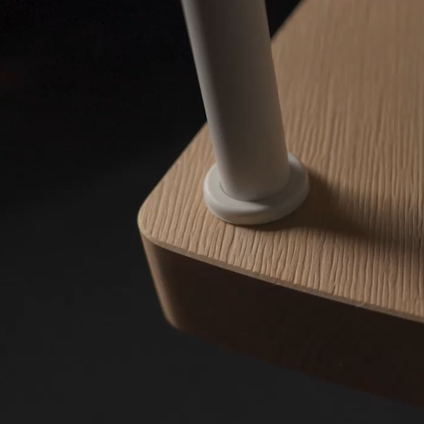 scala a chiocciola in legno 110 kit - immagine 8