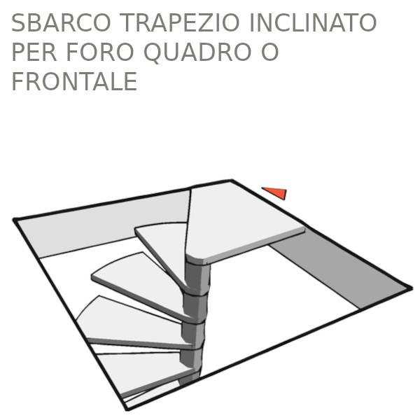 scala a chiocciola in legno 110 kit - immagine 21